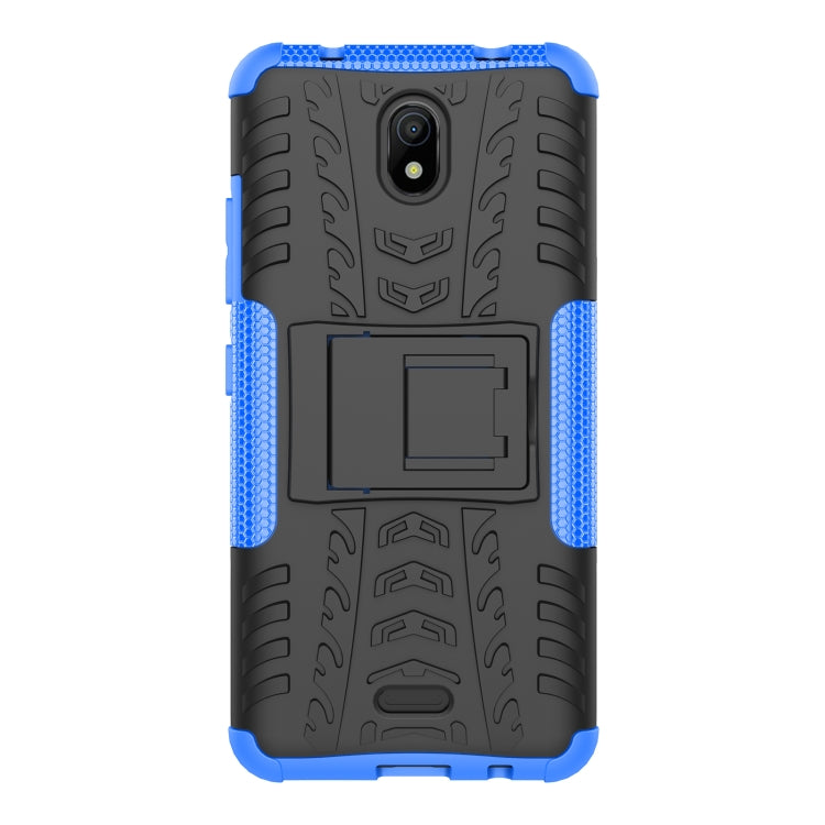 Tire Texture TPU + PC Phone Case with Holder, For Nokia C100, For Nokia C200, For Nokia G100