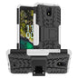 Tire Texture TPU + PC Phone Case with Holder, For Nokia C100, For Nokia C200, For Nokia G100