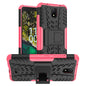 Tire Texture TPU + PC Phone Case with Holder, For Nokia C100, For Nokia C200, For Nokia G100