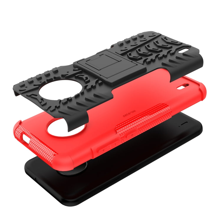 Tire Texture TPU + PC Phone Case with Holder, Series 1