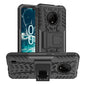 Tire Texture TPU + PC Phone Case with Holder, For Nokia C100, For Nokia C200, For Nokia G100