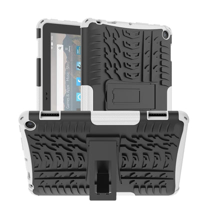 Tire Texture TPU + PC Tablet Case with Holder