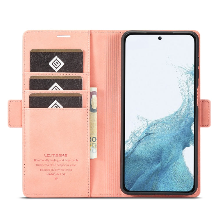 LC.IMEEKE PU + TPU Skin-friendly Feeling Leather Phone Case