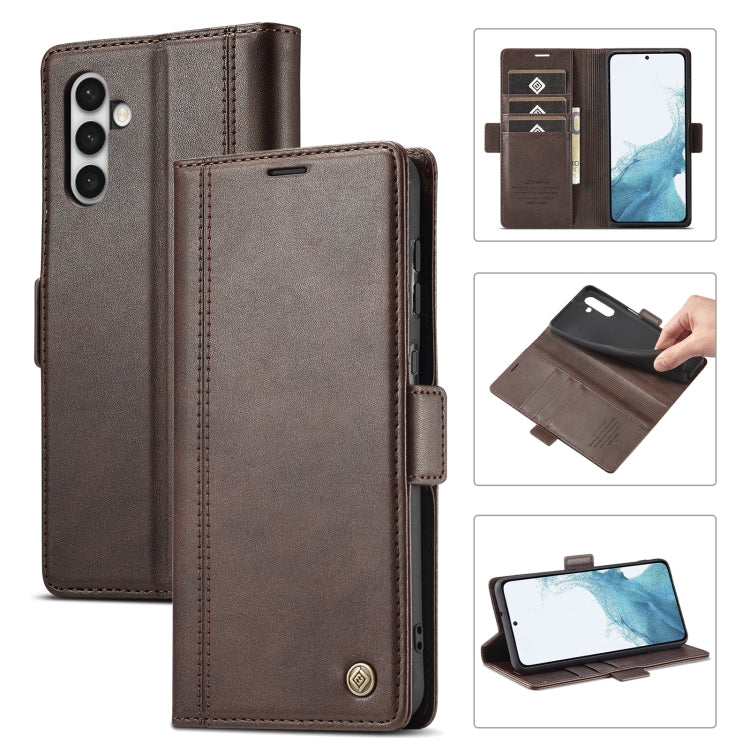 LC.IMEEKE PU + TPU Skin-friendly Feeling Leather Phone Case, For Samsung Galaxy S23 5G, For Samsung Galaxy S23+ 5G