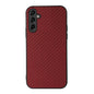 Accurate Hole Carbon Fiber Texture PU Phone Case