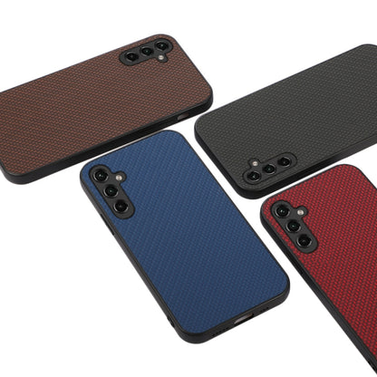 Accurate Hole Carbon Fiber Texture PU Phone Case