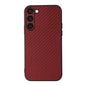 Accurate Hole Carbon Fiber Texture PU Phone Case