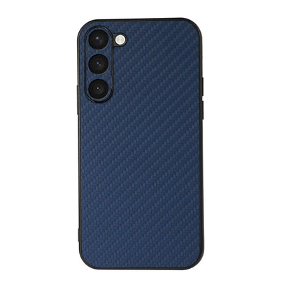 Accurate Hole Carbon Fiber Texture PU Phone Case, For Samsung Galaxy A14 5G, For Samsung Galaxy S23+ 5G, For Samsung Galaxy S23 Ultra 5G