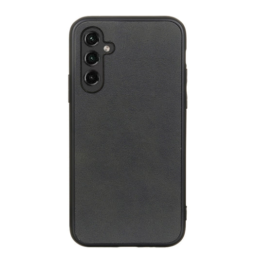 Accurate Hole Two-color Calf Texture PU Phone Case, For Samsung Galaxy A14 5G, For Samsung Galaxy S23+ 5G, For Samsung Galaxy S23 Ultra 5G