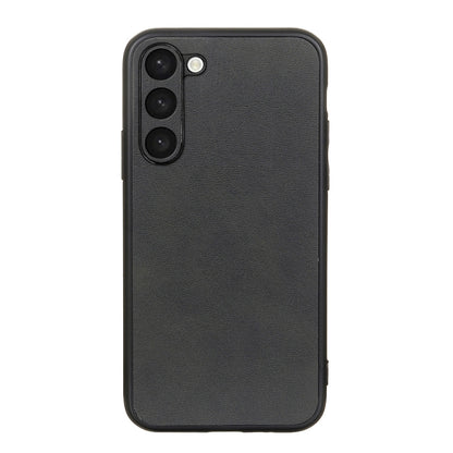 Accurate Hole Two-color Calf Texture PU Phone Case