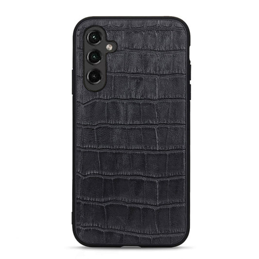 Crocodile Texture Genuine Leather Phone Case, For Samsung Galaxy A14 5G, For Samsung Galaxy S23+ 5G, For Samsung Galaxy S23 Ultra 5G