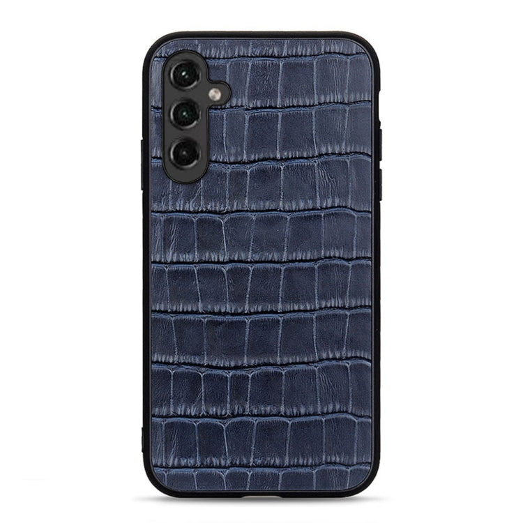 Crocodile Texture Genuine Leather Phone Case, For Samsung Galaxy A14 5G, For Samsung Galaxy S23+ 5G, For Samsung Galaxy S23 Ultra 5G