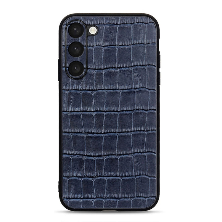 Crocodile Texture Genuine Leather Phone Case, For Samsung Galaxy A14 5G, For Samsung Galaxy S23+ 5G, For Samsung Galaxy S23 Ultra 5G