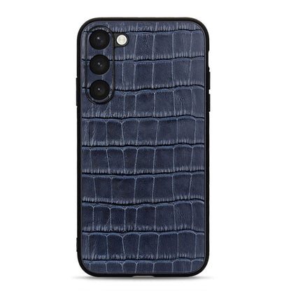 Crocodile Texture Genuine Leather Phone Case, For Samsung Galaxy A14 5G, For Samsung Galaxy S23+ 5G, For Samsung Galaxy S23 Ultra 5G