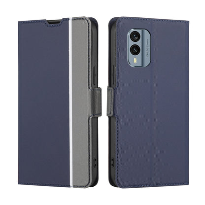 Twill Texture Side Buckle Leather Phone Case