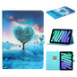 Colored Drawing Pattern Flip Leather Smart Tablet Case, For iPad 10th Gen 10.9 2022