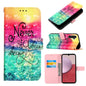 3D Painting Horizontal Flip Leather Phone Case