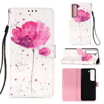 3D Painting Horizontal Flip Leather Phone Case