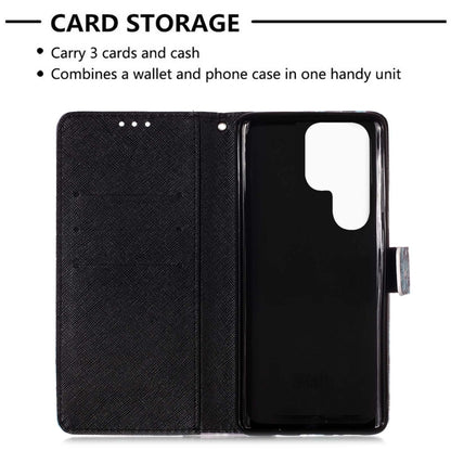 3D Painting Horizontal Flip Leather Phone Case