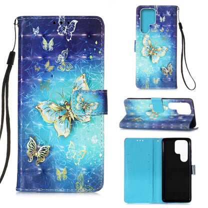 3D Painting Horizontal Flip Leather Phone Case