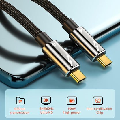 100W Type-C to Type-C Thunderbolt 4 Full-function Data Cable