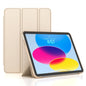 3-fold TPU Leather Smart Tablet Case, For iPad 10th Gen 10.9 2022