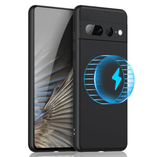 MagSafe Magnetic Liquid Silicone Phone Case, For Google Pixel 7 Pro