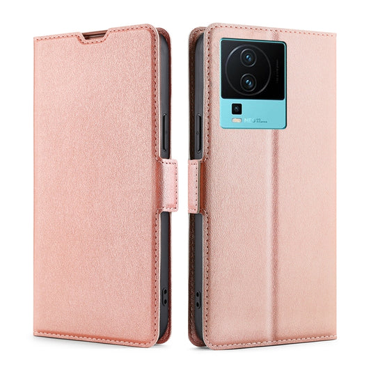 Ultra-thin Voltage Side Buckle Horizontal Flip Leather Phone Case