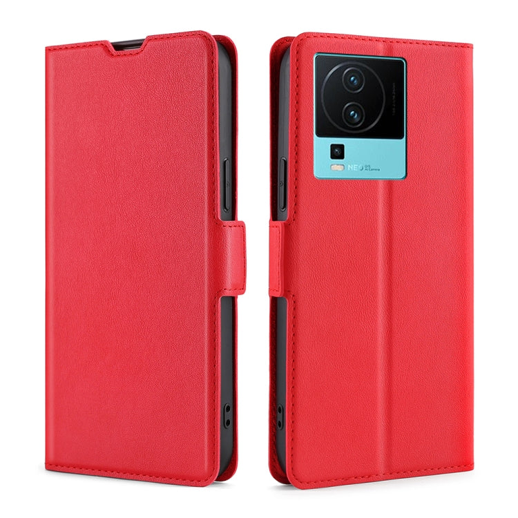 Ultra-thin Voltage Side Buckle Horizontal Flip Leather Phone Case