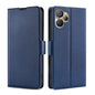 Ultra-thin Voltage Side Buckle Horizontal Flip Leather Phone Case