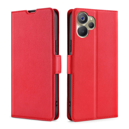 Ultra-thin Voltage Side Buckle Horizontal Flip Leather Phone Case