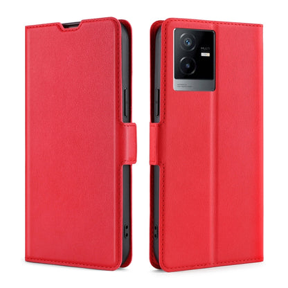 Ultra-thin Voltage Side Buckle Horizontal Flip Leather Phone Case