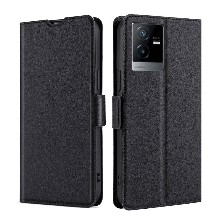 Ultra-thin Voltage Side Buckle Horizontal Flip Leather Phone Case