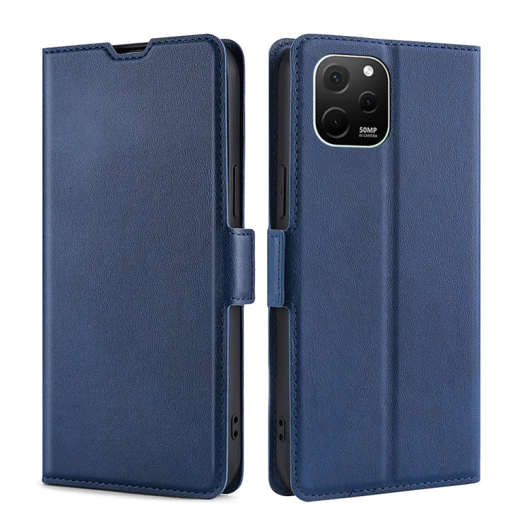 Ultra-thin Voltage Side Buckle Horizontal Flip Leather Phone Case