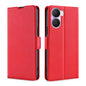 Ultra-thin Voltage Side Buckle Horizontal Flip Leather Phone Case