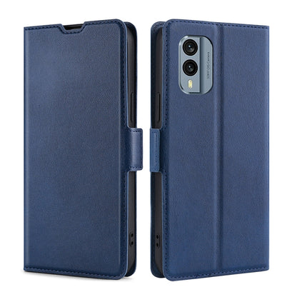 Ultra-thin Voltage Side Buckle Horizontal Flip Leather Phone Case