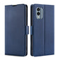 Ultra-thin Voltage Side Buckle Horizontal Flip Leather Phone Case