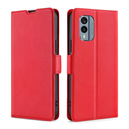 Ultra-thin Voltage Side Buckle Horizontal Flip Leather Phone Case