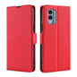 Ultra-thin Voltage Side Buckle Horizontal Flip Leather Phone Case