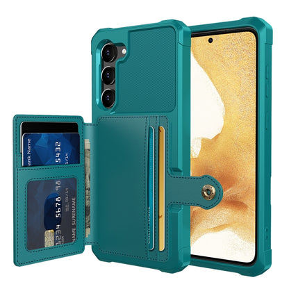 Magnetic Wallet Card Bag Leather Phone Case