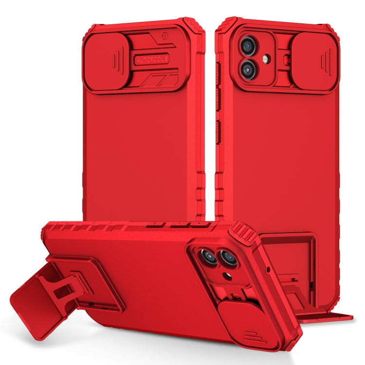 Stereoscopic Holder Sliding Camshield Phone Case, For Samsung Galaxy A04 4G, For Samsung Galaxy S23 5G, For Samsung Galaxy S23+ 5G