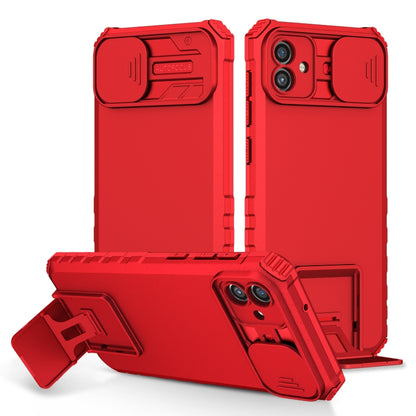 Stereoscopic Holder Sliding Camshield Phone Case