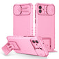 Stereoscopic Holder Sliding Camshield Phone Case