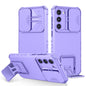 Stereoscopic Holder Sliding Camshield Phone Case, For Samsung Galaxy A04 4G, For Samsung Galaxy S23 5G, For Samsung Galaxy S23+ 5G