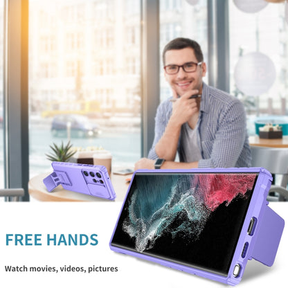 Stereoscopic Holder Sliding Camshield Phone Case, For Samsung Galaxy S23 Ultra 5G, For Samsung Galaxy A14 5G