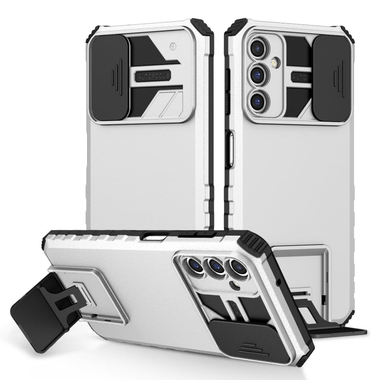 Stereoscopic Holder Sliding Camshield Phone Case