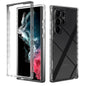 Transparent Gradient Color TPU + PC Protective Phone Case, For Samsung Galaxy S23 Ultra 5G, For Samsung Galaxy S23+ 5G, For Samsung Galaxy S23 5G