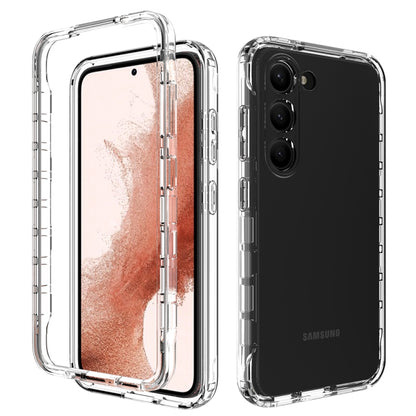 Transparent Gradient Color TPU + PC Protective Phone Case, For Samsung Galaxy S23 Ultra 5G, For Samsung Galaxy S23+ 5G, For Samsung Galaxy S23 5G
