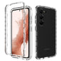 Transparent Gradient Color TPU + PC Protective Phone Case, For Samsung Galaxy S23 Ultra 5G, For Samsung Galaxy S23+ 5G, For Samsung Galaxy S23 5G