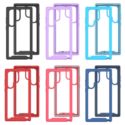 Two-layer Integrated Transparent TPU + PC Protective Phone Case, For Samsung Galaxy S23 Ultra 5G, For Samsung Galaxy S23+ 5G, For Samsung Galaxy S23 5G
